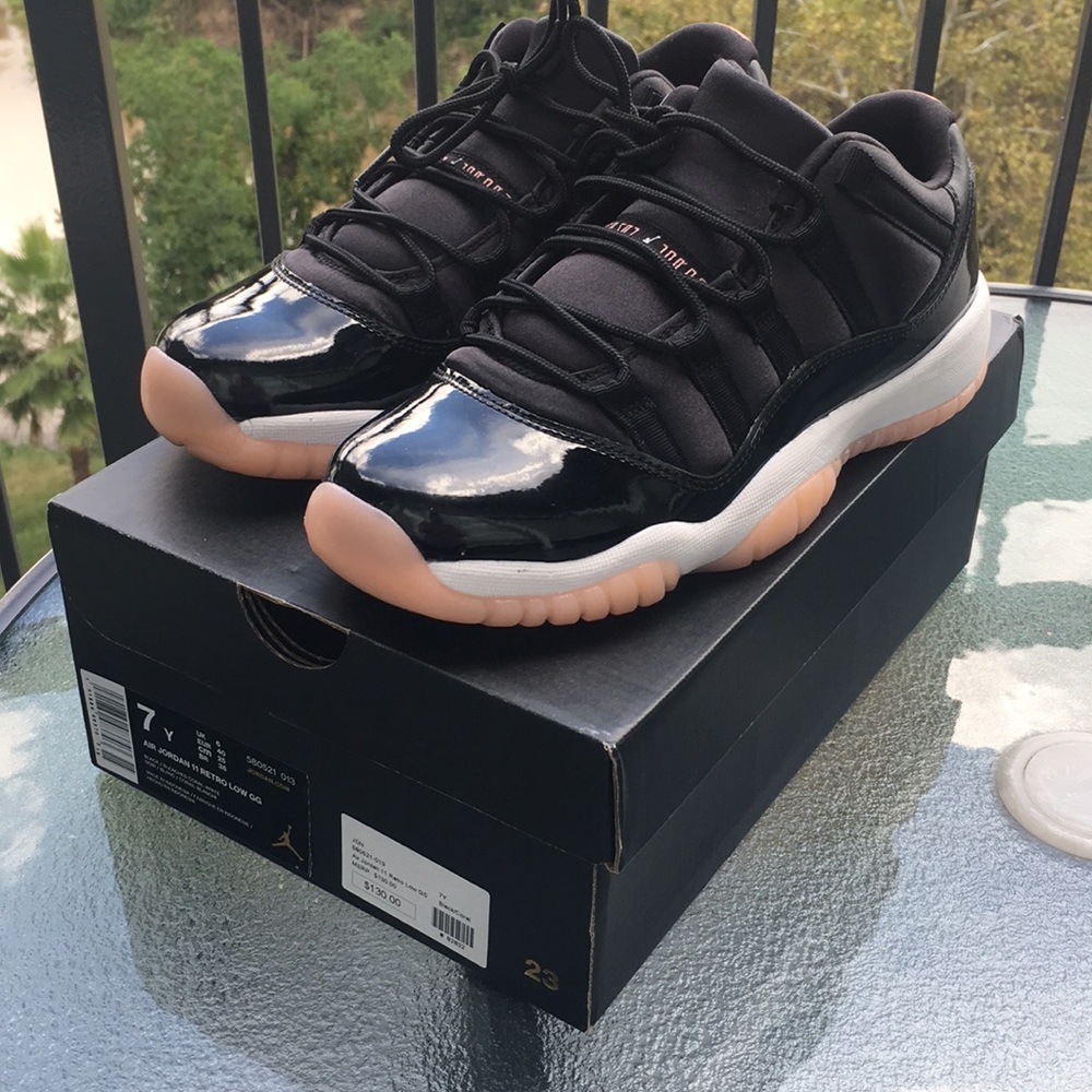 Jordan 11 Retro Low Bleached Coral 7